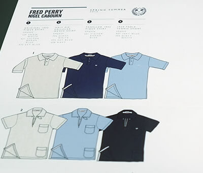 Fred Perry x Nigel Cabourn Clothing