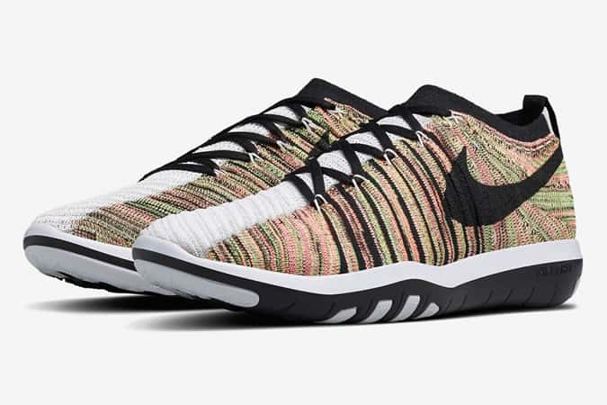 NikeLab Riccardo Tisci Multicolor Flyknit Sneakers