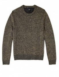 Marc By Marc Jacobs Gold Merino Lurex Oleg Sweater