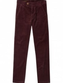 Barbour Red Washed Cord Claremount Trousers