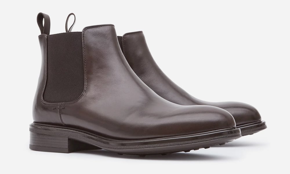 Chalmer Leather Chelsea Boots