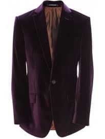 Deep Purple Velvet Jacket