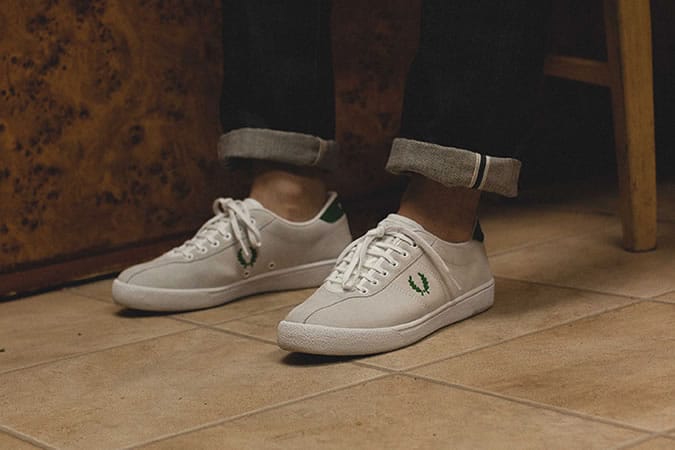 Fred Perry Blank Canvas 1934 Tennis Shoe Collection