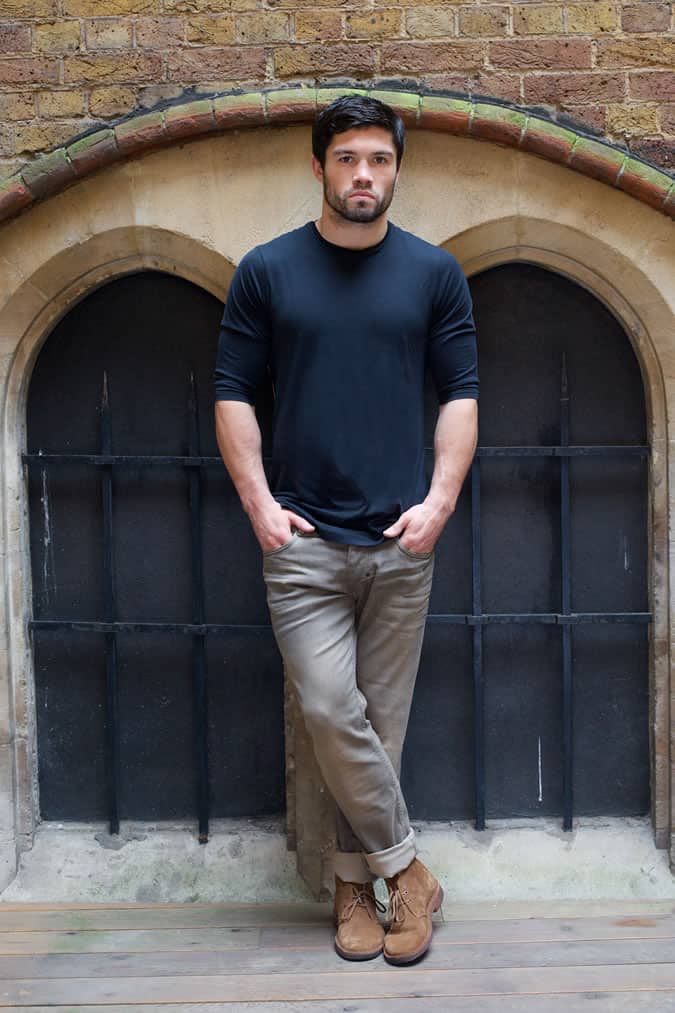 Boxer John Ryder For MQT AW14