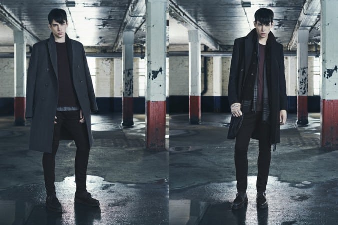 AllSaints AW14 Menswear Lookbook