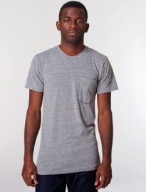 American Apparel Tri-blend Pocket Short Sleeve T-shirt