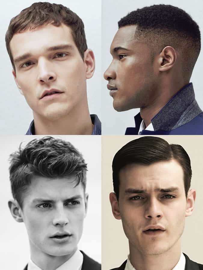 Men's hairstyles/haircuts for Square Face Shapes