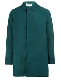 Norse Projects Green Thor Cotton-blend Rain Coat