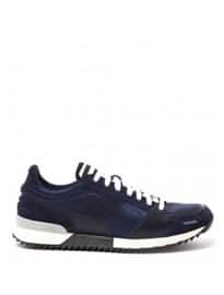 Ami Panelled Suede Running Trainers