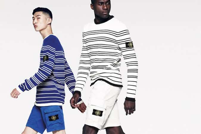 Stone Island SS14 Stripes Clothing Collection