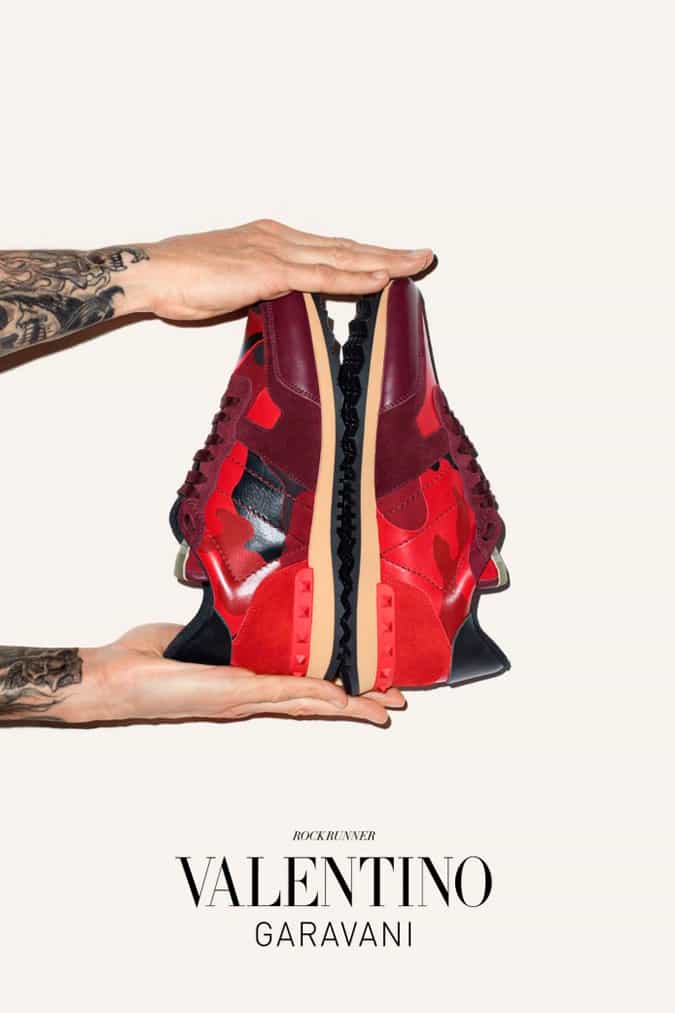 Valentino Autumn/Winter 2014 Trainer Campaign