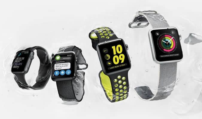 The Apple Watch 2 has built in GPS