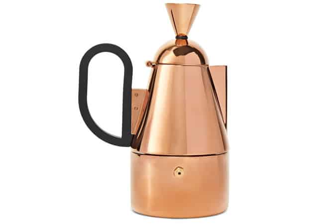 Tom Dixon Copper-Plated Stovetop Coffeemaker