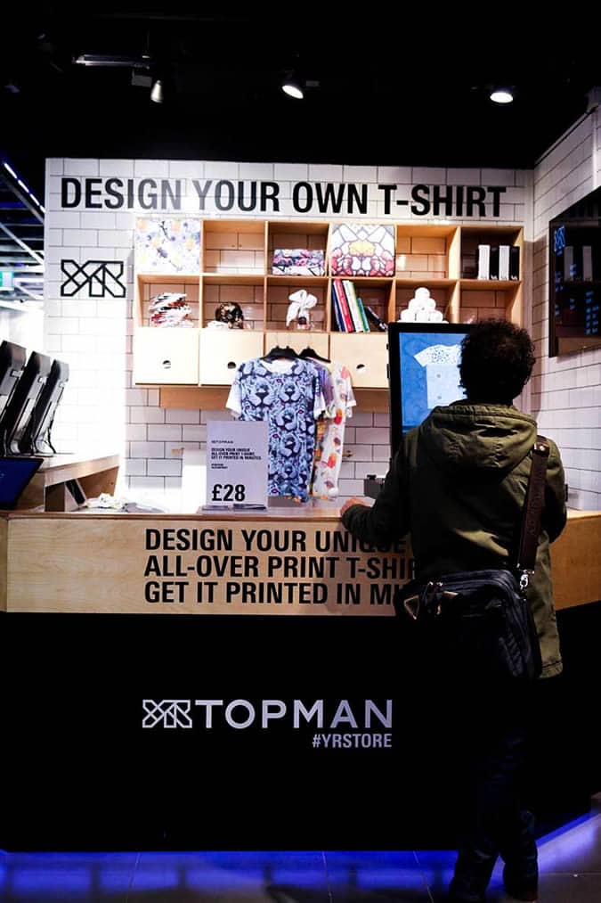 YRSTORE/Topman Spongebob prints