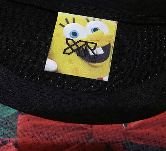 YRSTORE/Topman Spongebob prints