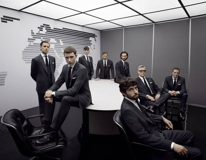 Sam Riley for Ermenegildo Zegna Couture AW14 Collection