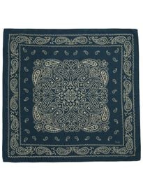 Drake's Paisley Print Wool-Silk Bandana