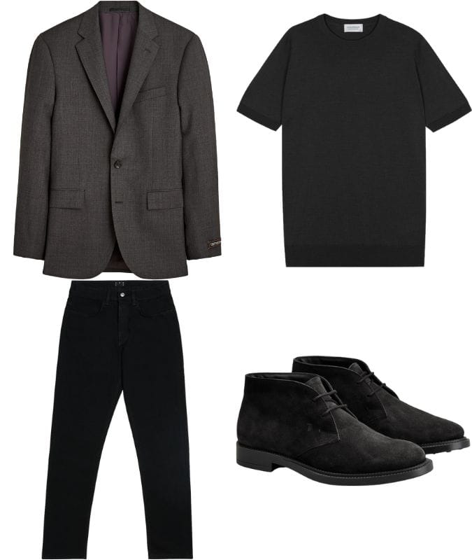 How To Wear A Black Blazer And Jeans