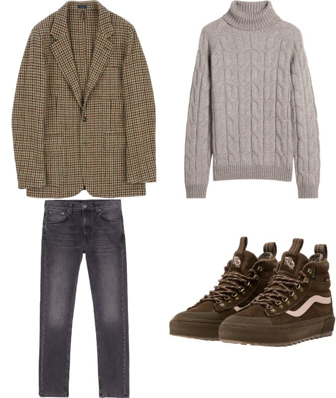 How To Wear A Tweed Blazer With Jeans