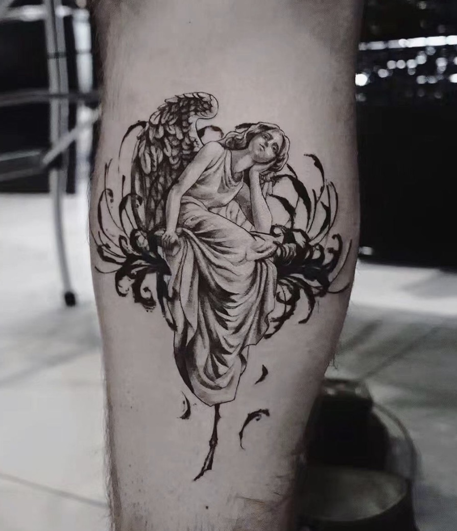50 Of The Best Angel Tattoos For Men in 2021