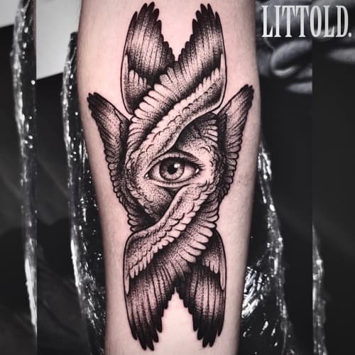 Biblical Angel Tattoo