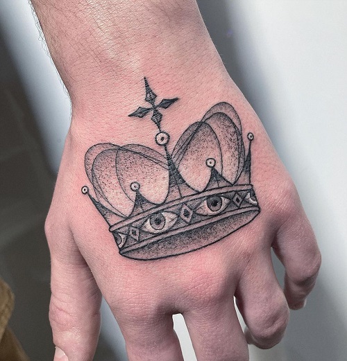 Crown Tattoo Drawing