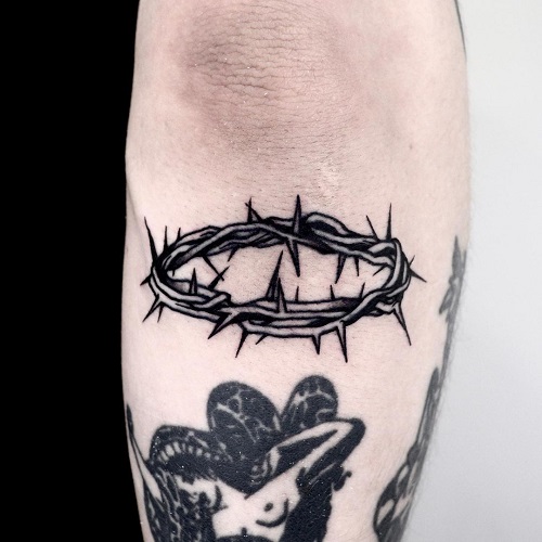 Crown of Thorns Tattoo