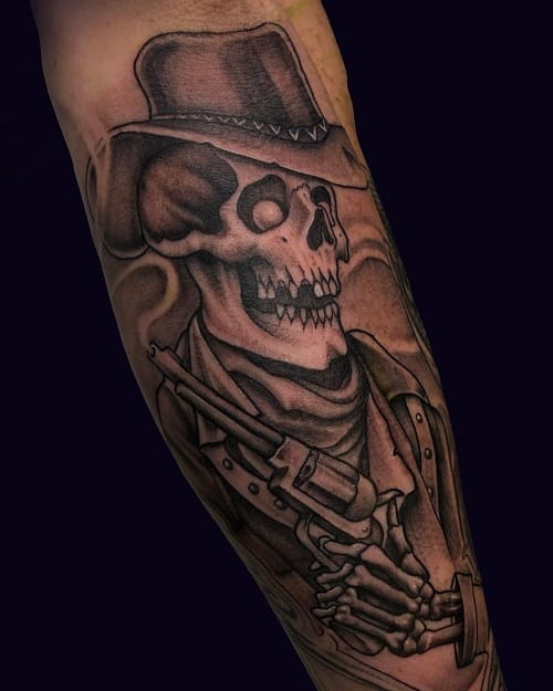 Dead Cowboy Tattoo