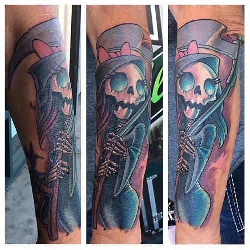Female Grim Reaper