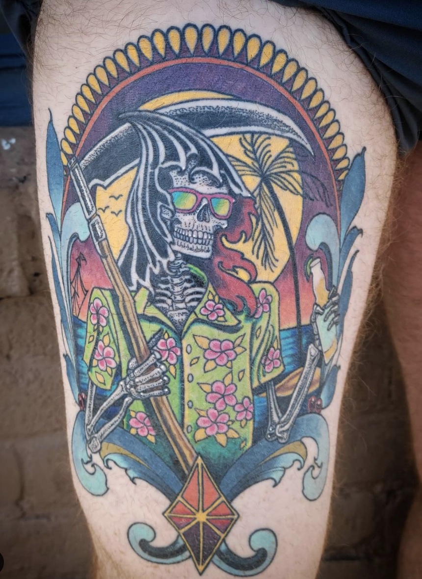 Grim Reaper Tattoos 