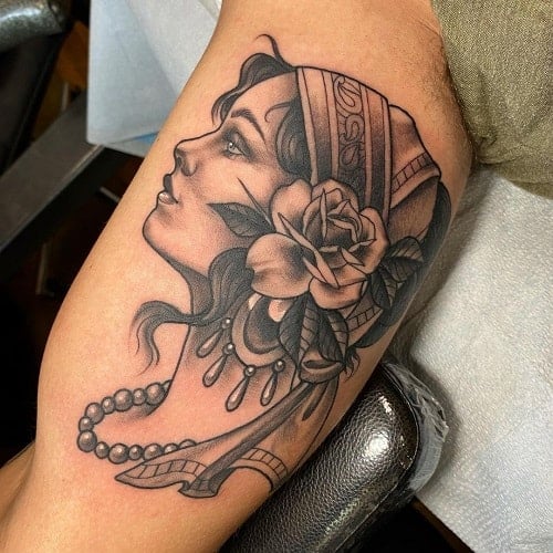 Gypsy Rose Tattoo