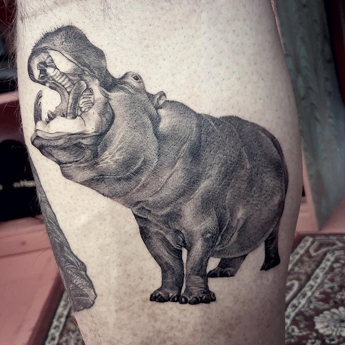 Hippo Tattoo