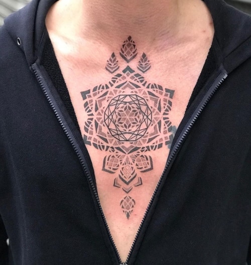 Mandala Geometric tattoo