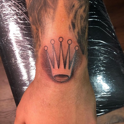 Rolex Crown Tattoo