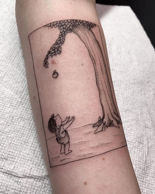 The Giving Tree Tattoo