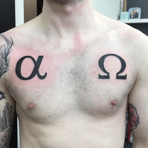 Alpha And Omega Tattoo