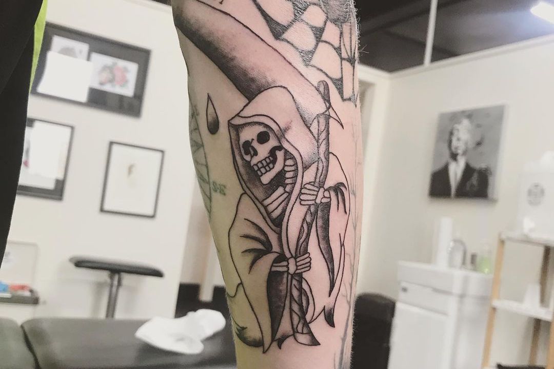 25 Of The Best Grim Reaper Tattoos For Men in 2023 | FashionBeans