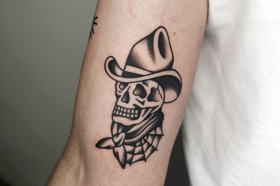 The Best 25 Cowboy Tattoos For Men in 2023