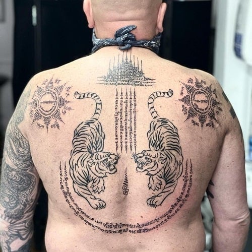 Thai Tiger Tattoo