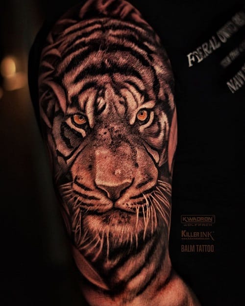 50 Best Tiger Tattoos for Men – Top Designs in 2023