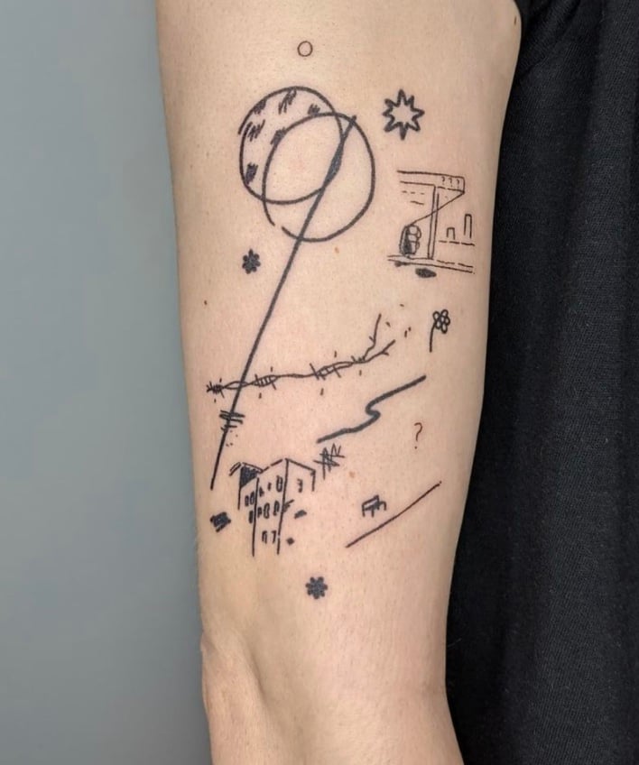 Stick and Poke Tattoo
