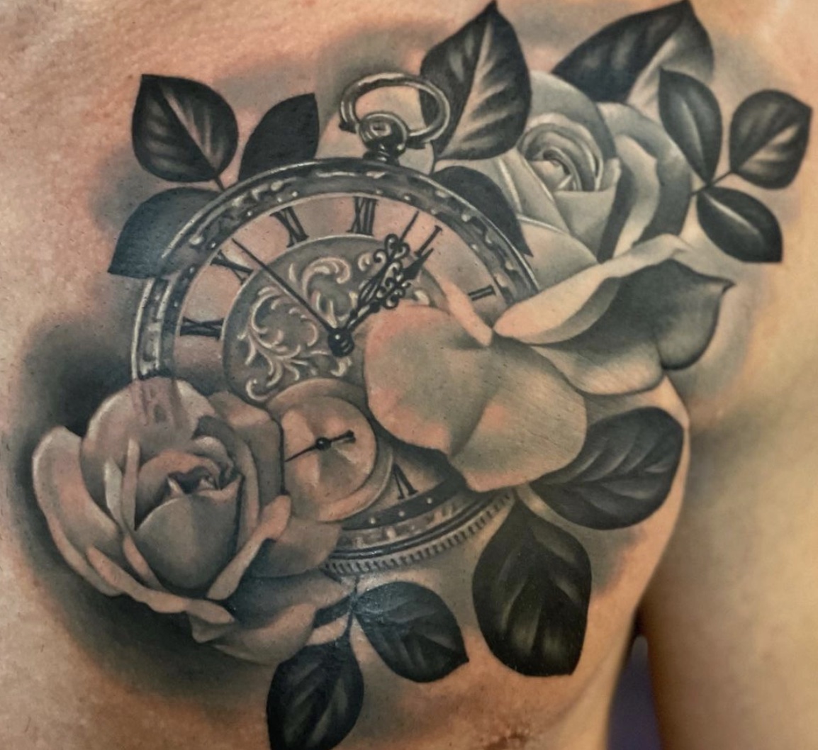30 Best Clock Tattoos For Men – Ideas And Designs 2023