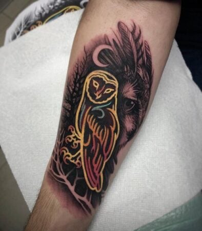 34 Of The Best Owl Tattoos For Men in 2026 | FashionBeans