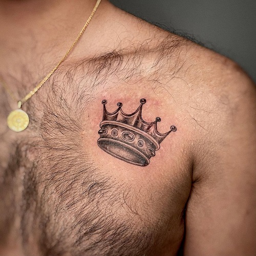 Five Point Crown Tattoo 