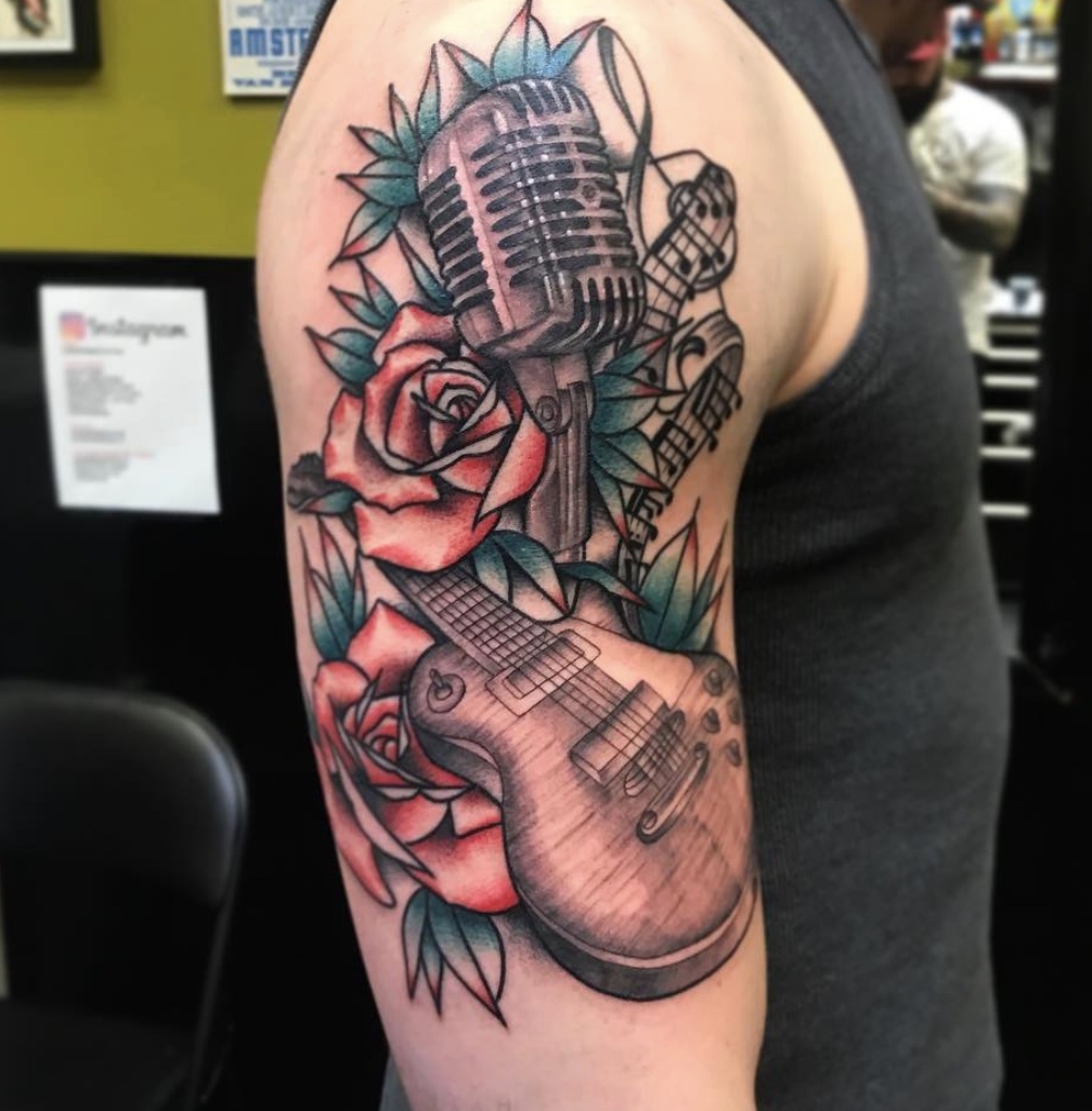 Music And Rose Tattoo