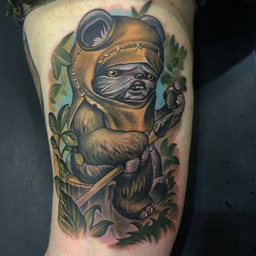 Neo-Traditional Star Wars Tattoo