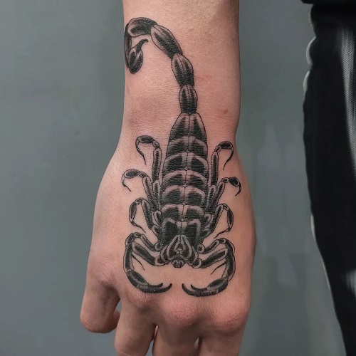 Scorpion Hang Tattoo