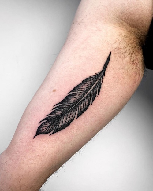 What does a Feather Tattoo Mean  Self Tattoo