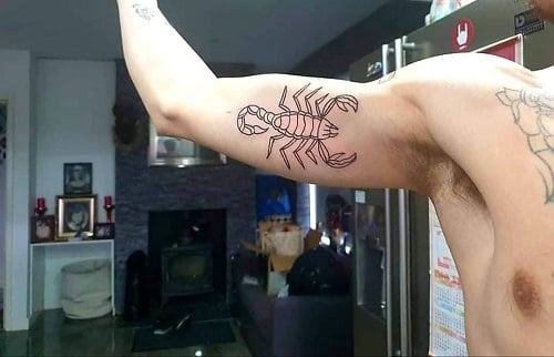 Small Scorpion Tattoo