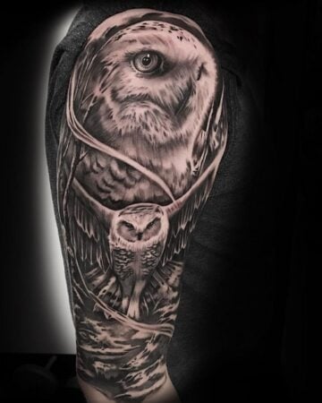 34 Of The Best Owl Tattoos For Men in 2026 | FashionBeans